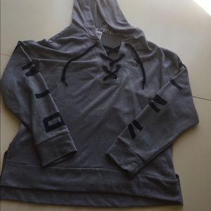 Gray hoodie
